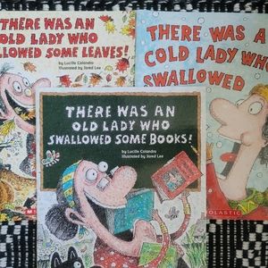 "There was an old lady" book set!